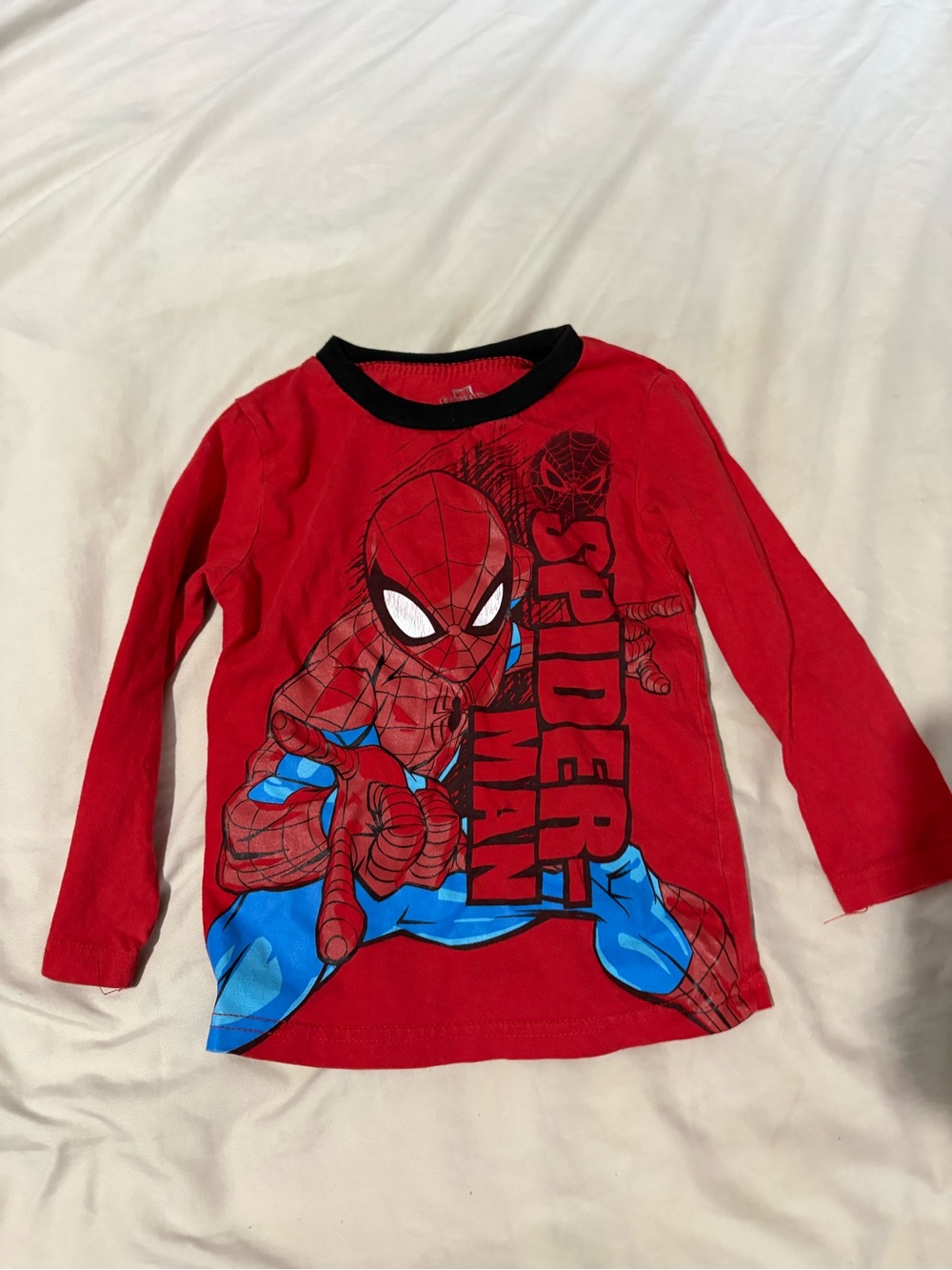 Marvel Red & Blue Spider-Man Long Sleeve Tee